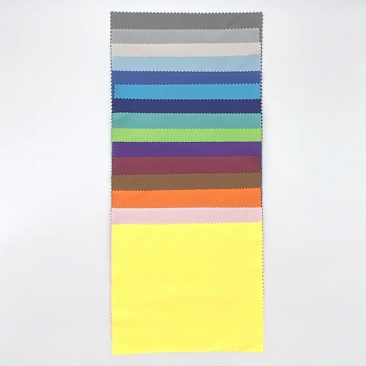 A1MFC Assorted Colors Deluxe Silky Microfiber Cloth (1 Box of 100pcs) - Free imprint