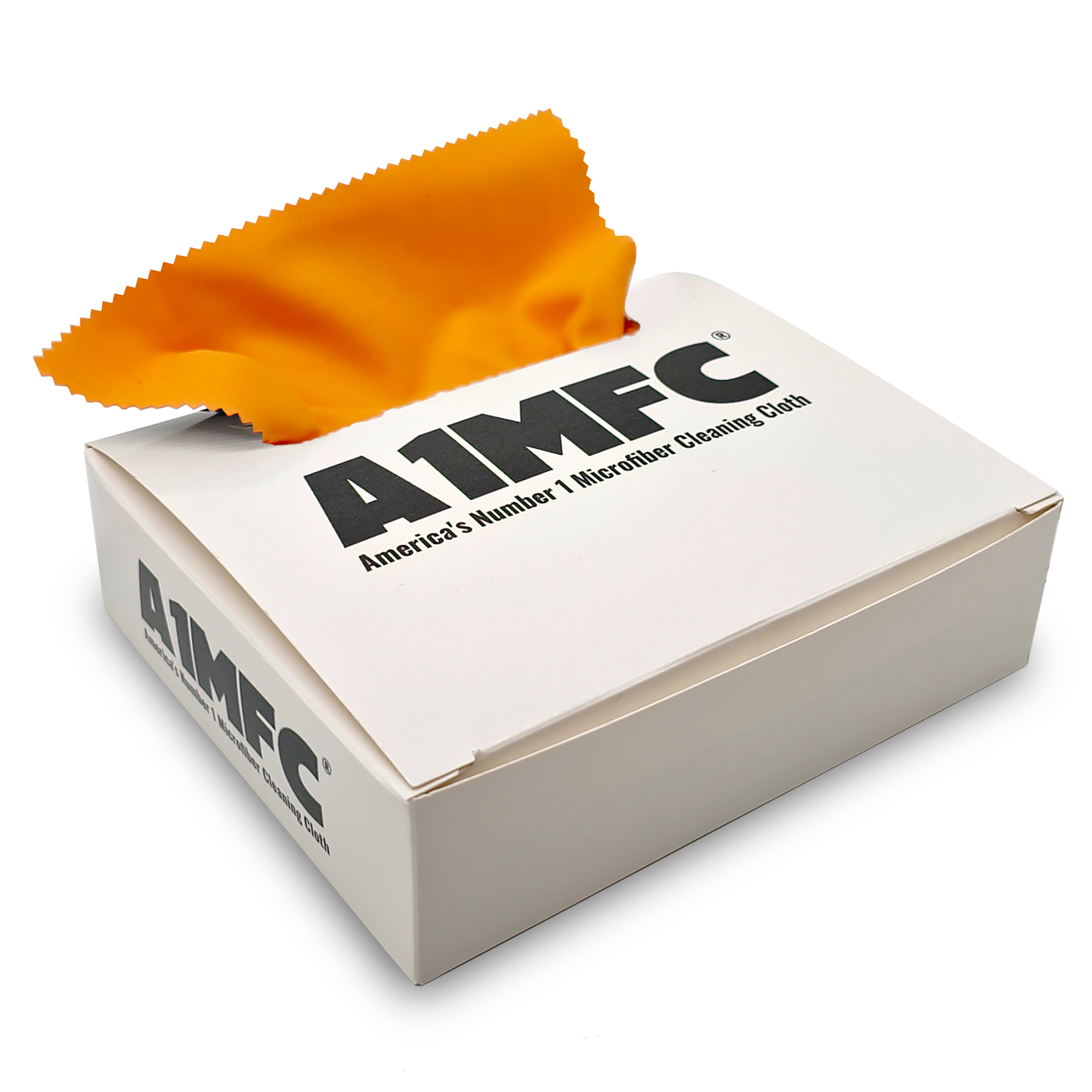 A1MFC Assorted Colors Deluxe Silky Microfiber Cloth (1 Box of 100pcs) - Free imprint